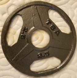 2.5lbs Weight Plate