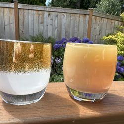 Glassybaby Nest And Unstickered Grace 