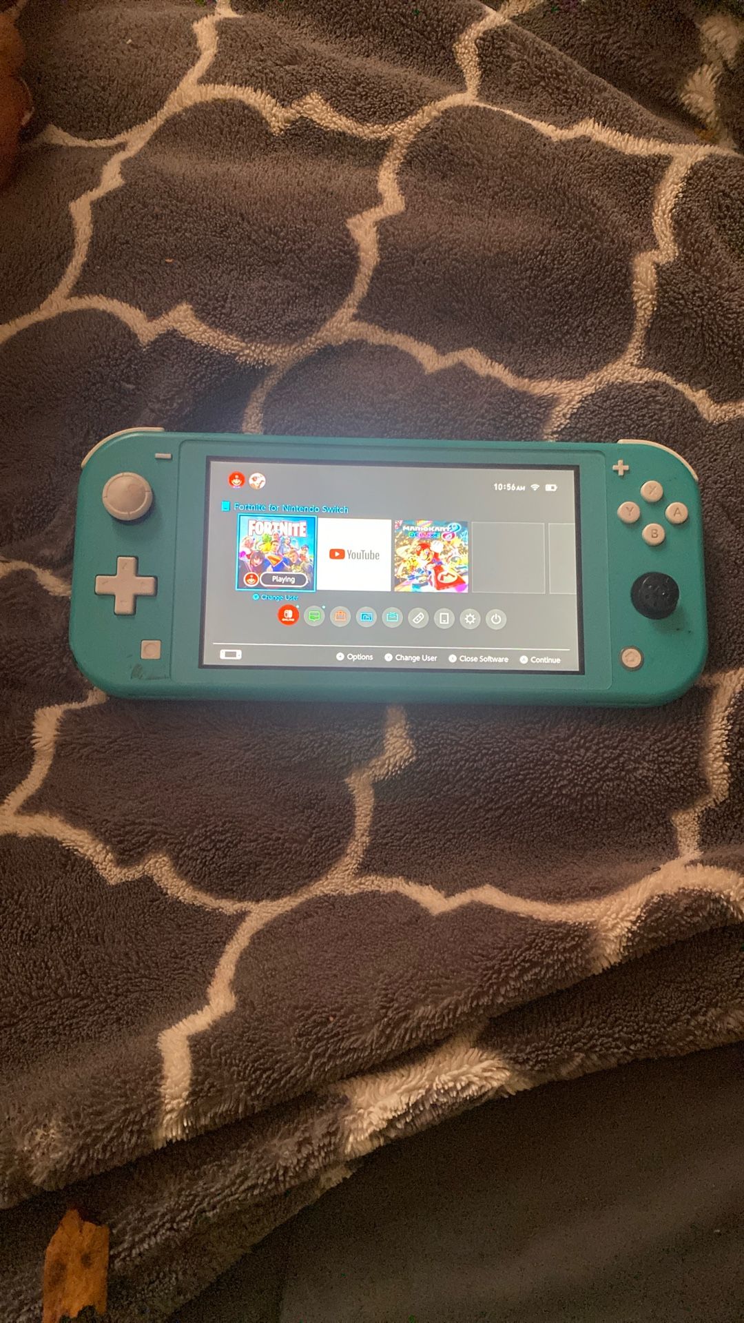 Nintendo Switch Lite Turquoise Hand Held Consel 
