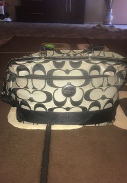 Coach diaper bag