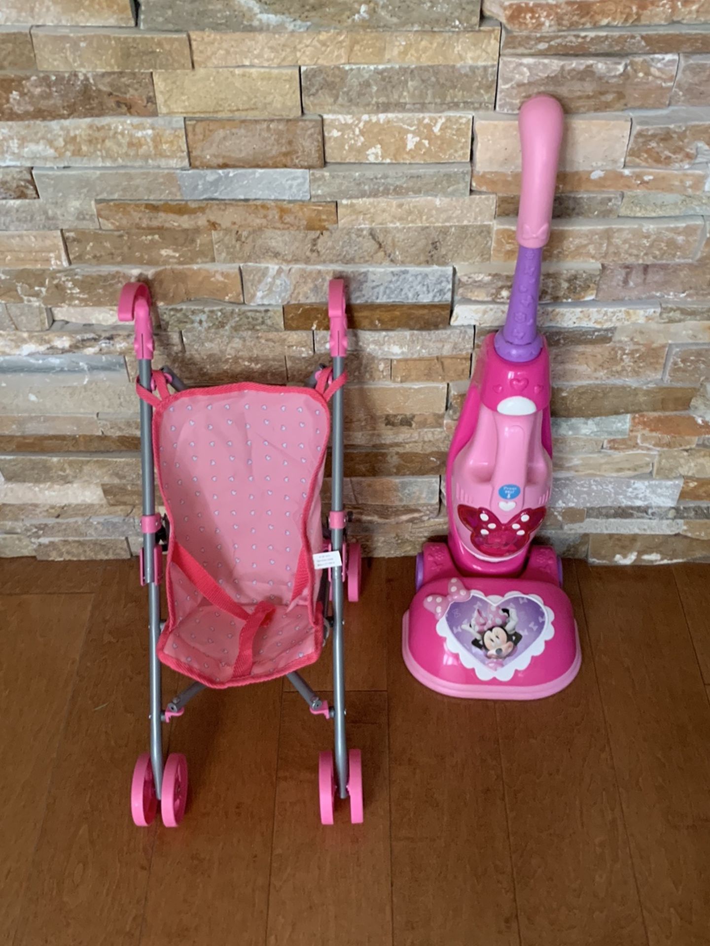 Minnie Vacuum and Stroller