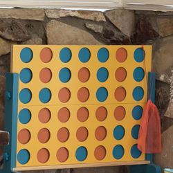 Connect 4 Wood Set 