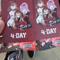 2 Anime expo 2025 4 Day badges