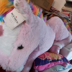Large Stuffed Unicorn 