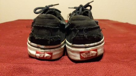 Vans canvas boat shop shoes