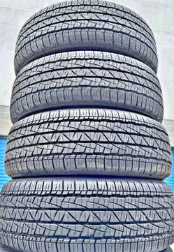 225/65/17 Firestone vendo un set de llantas usadas excelente condiciones de vida las 4 ✅🤩I am selling a set of used tires, all 4 in excellent living 