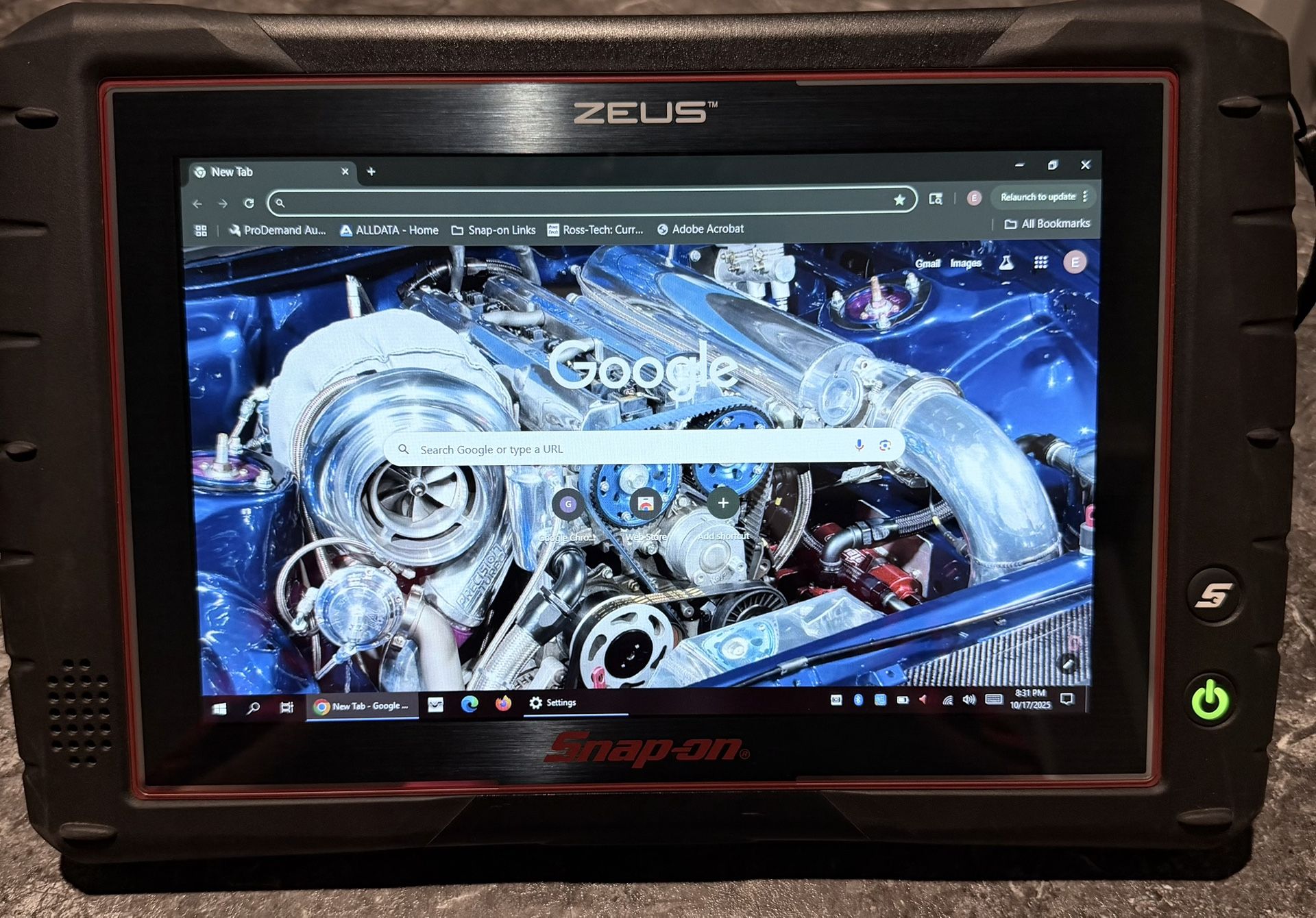 Snap On Zeus ( Windows 10 Updated )