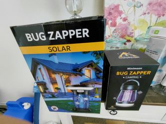2 SOLAR BUG ZAPPER