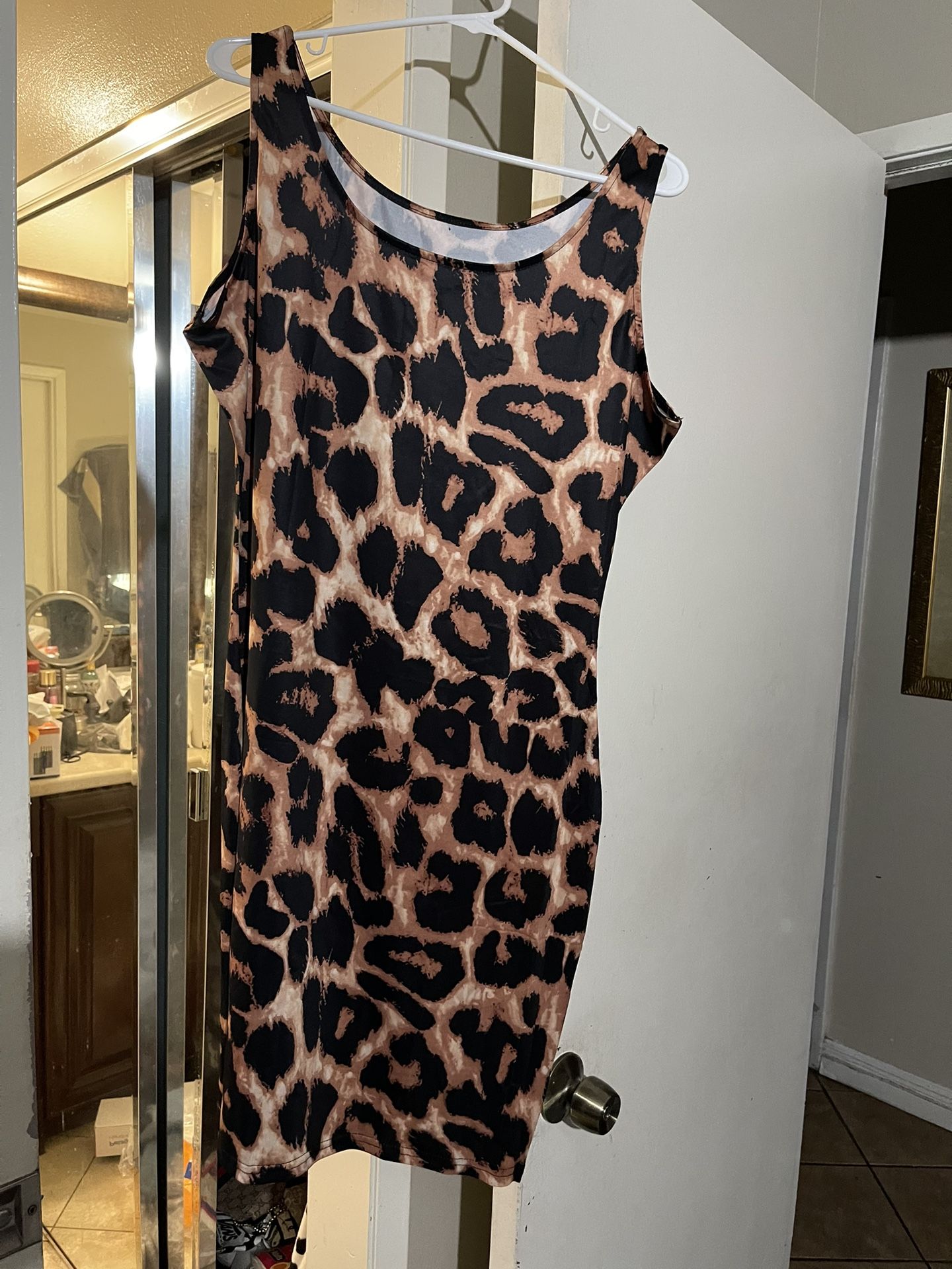 New Dress Leopard Plus