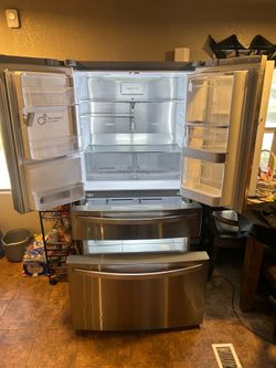 LG five  door refrigerator