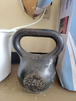 50 lb Kettlebell KB