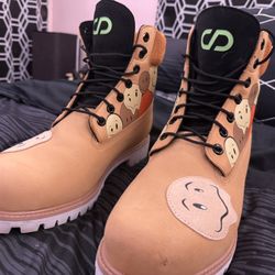 Smiles Of Fate Timberlands (Used) 11.5