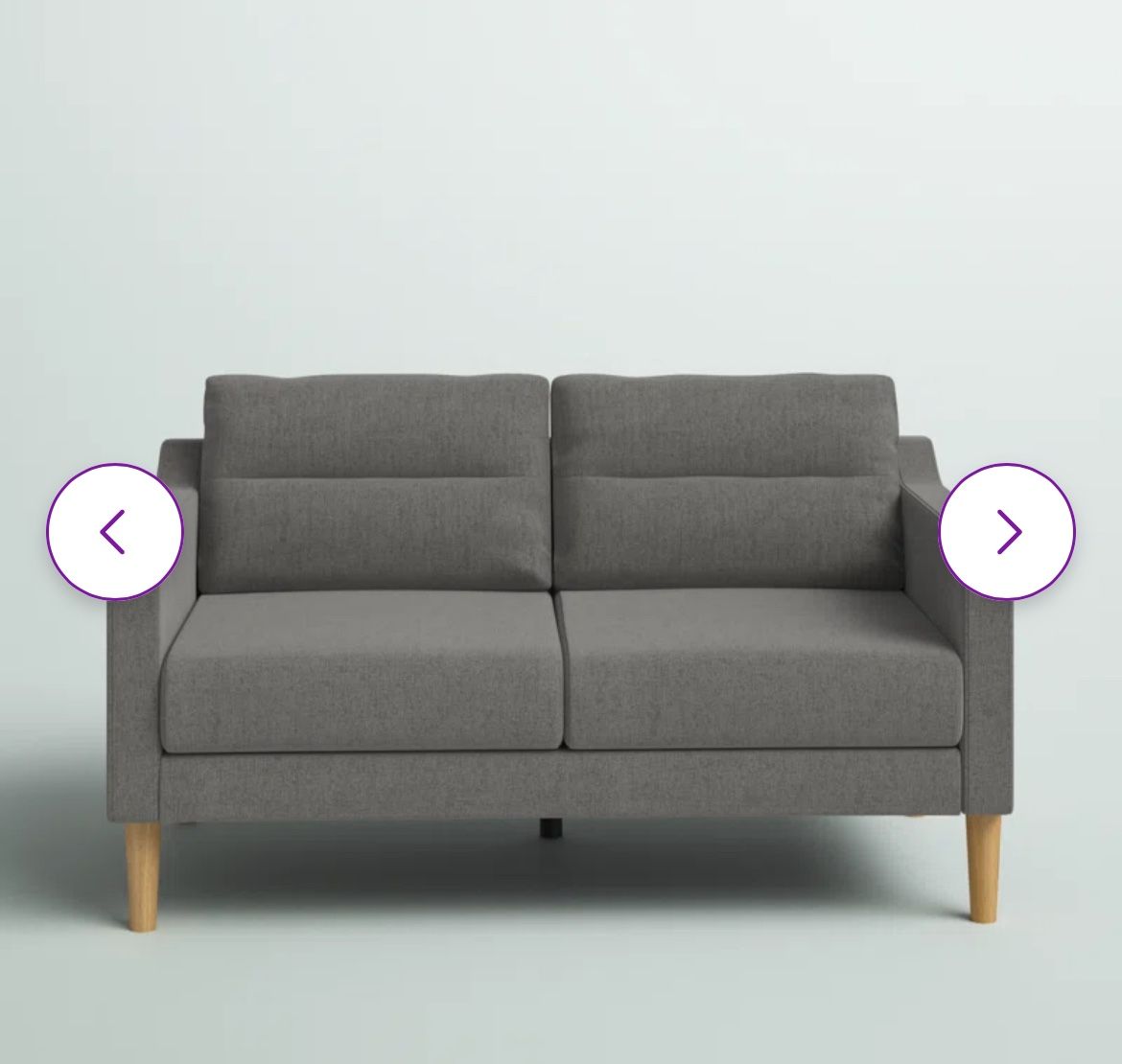 Evelyn 2-Seater Loveseat Sofa