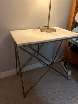 Elegant Marble Top Side Table