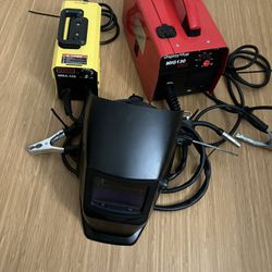 Welding machines and welding masks for sale