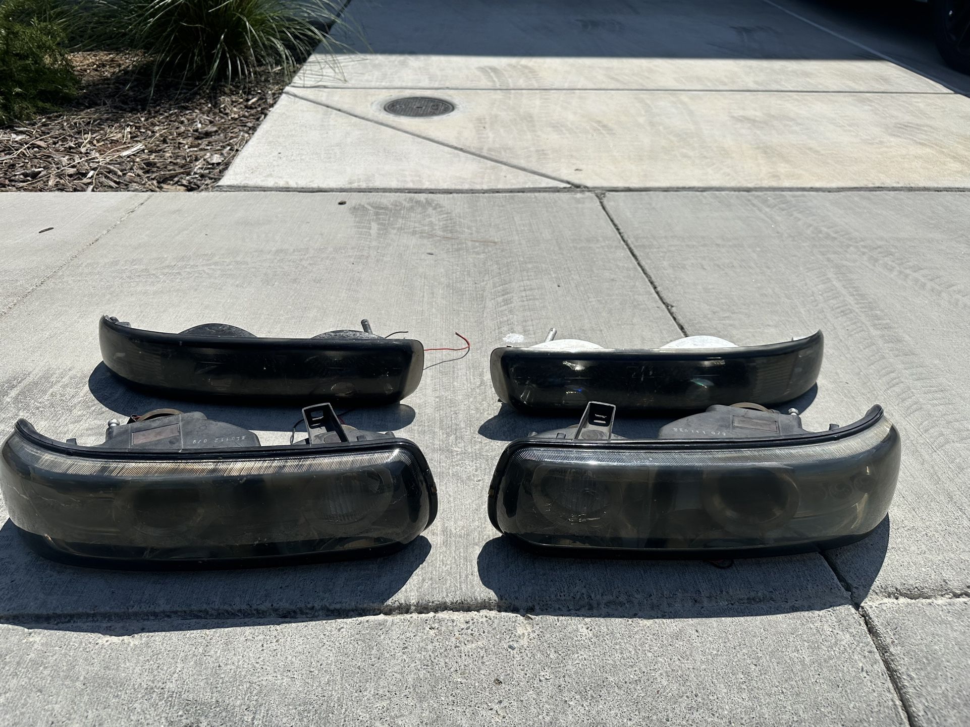 Tinted Headlights (all 4) 2003 Chevy Tahoe