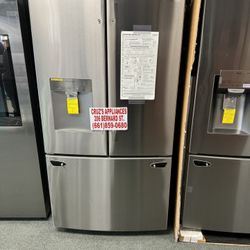 L G Refrigerator French Door Stainless Steel $1000