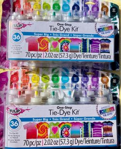 Brand New 2 Tie Dye Kits