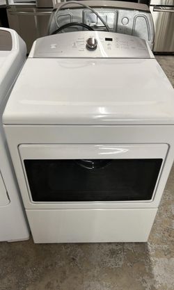 Kenmore Dryer – Sensor Dry + Wrinkle Guard, White