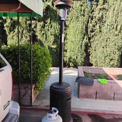 Patio Heater And Propane Tank