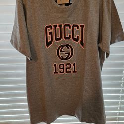 Gucci Cotton Jersey Printed  1921 T-shirt Sz Xl