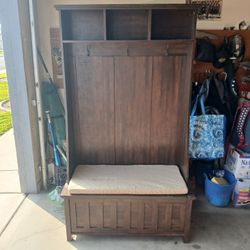 Coat Rack w/ Seat FREE 