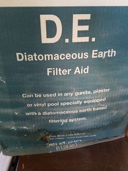 Pool D.E. - Diatomaceous Earth filter powder