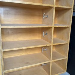 Cubby Coat Rack Shelf $30