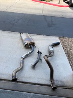 2025 Toyota Tacoma OEM Factory Exhaust w/ Muffler & Black Tip