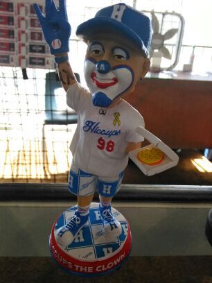 Hiccups the clown dodger bobblehead