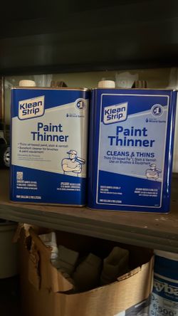 2 1gallon thinner
