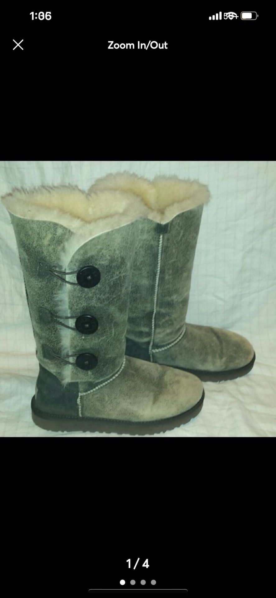 Ugg Bailey Boots Size 8