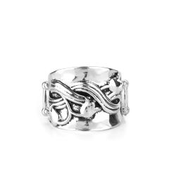 Paparazzi Silver Tulip Ring