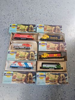 Locomotive toys replicas