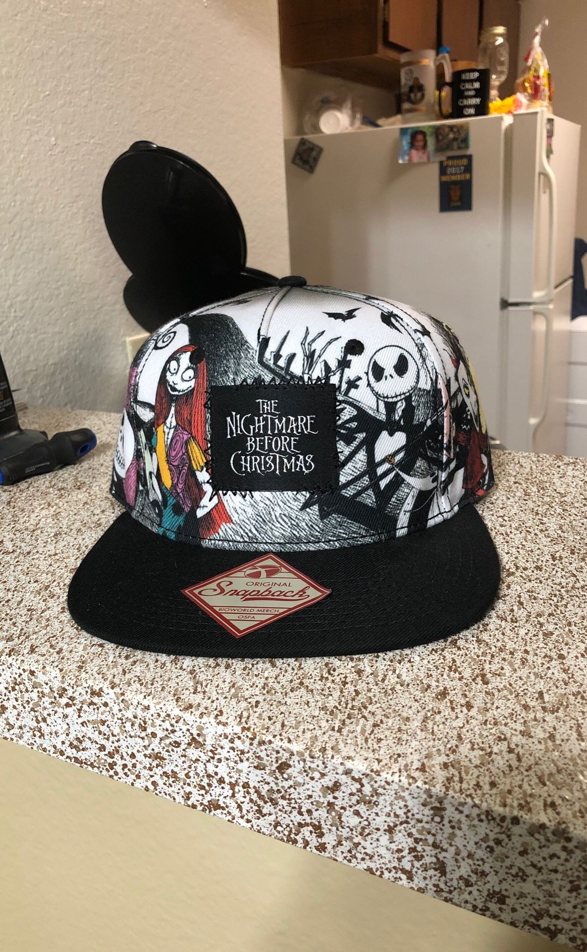 Disney Hat New Nightmare before Christmas SnapBack cool hat brand new