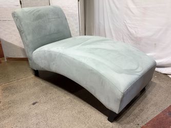Pale Seaglass Blue-Green Chaise Lounger