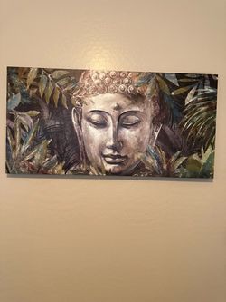 Beautiful Buddha Wall Art – 47” x 24”