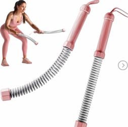 2PCS Weighted Ropeless Battle Ropes, 3.5 lbs in total,