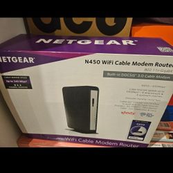 Netgear N450 Wifi Cable Modem Router