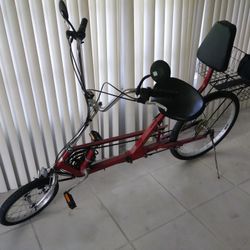 Recumbent Re-bike, 21 speed,  26 inch rear wheel. (Two available)