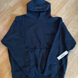 Essentials black hoodie