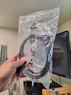 Black HDMI Cable New in Bag