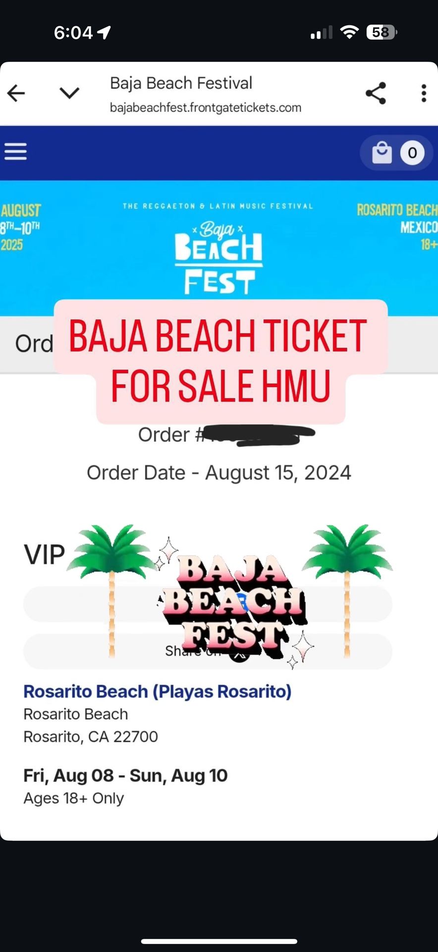 baja beach fest tickets