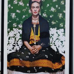 Frida Kahlo Framed Print De Young Museum SF Art Exhibition 2020