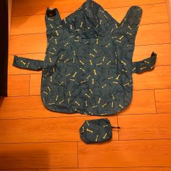 Doggy Rain Jacket W/Bag