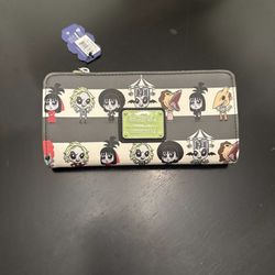 New Loungefly Wallet Beetlejuice Chibi wallet RARE RETIRED