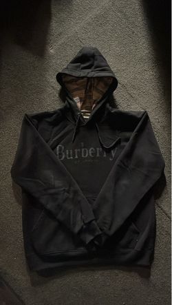 Black Burberry Hoodie