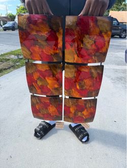 2 piece wall decor
