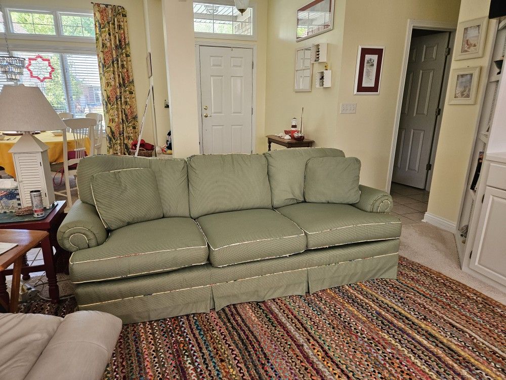 Thomasville Green Couch