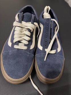 Vans Old Skool Navy Suede Gum Sole Sneakers